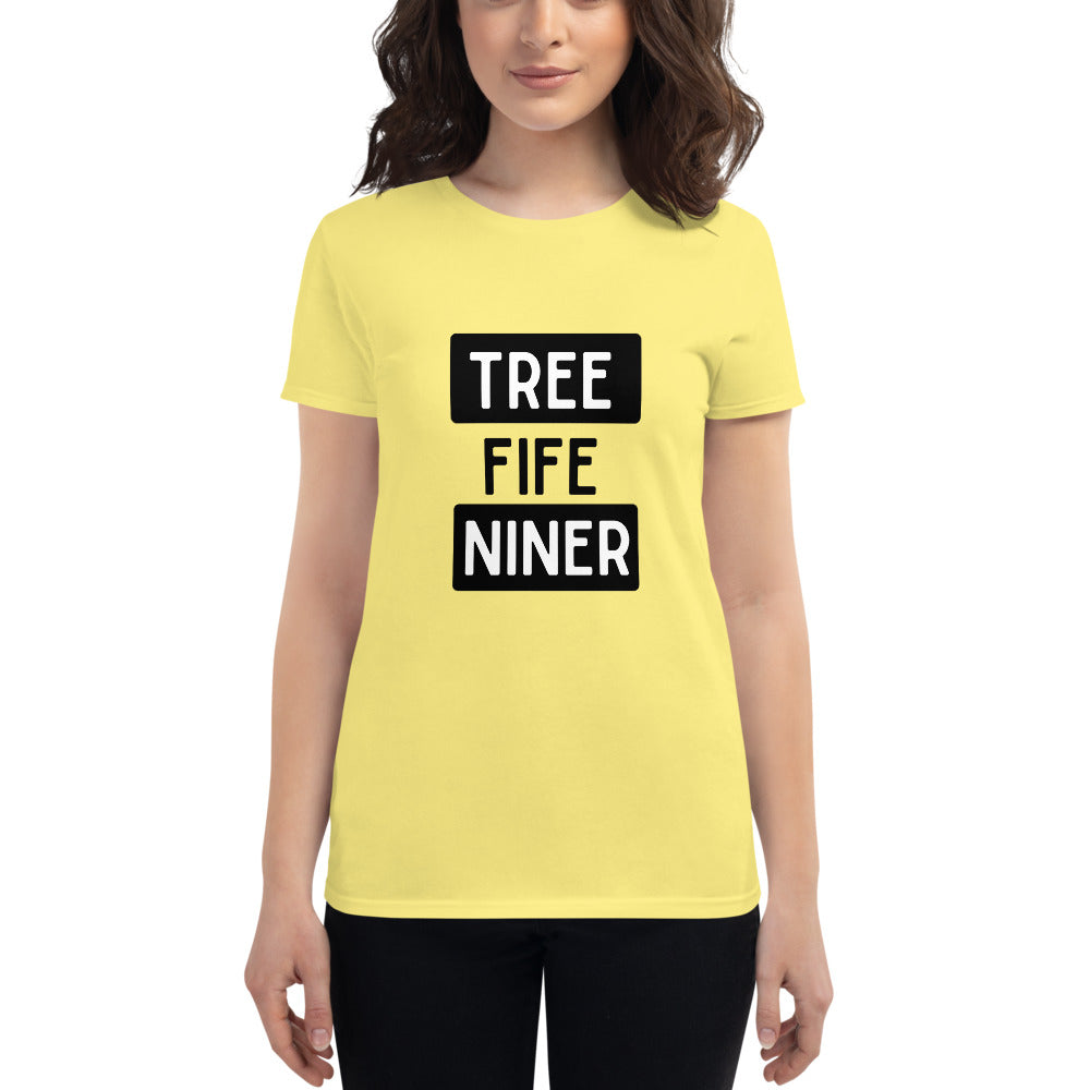 Tree Fife niner Women's Pilot T-Shirt - Amelia Aviation